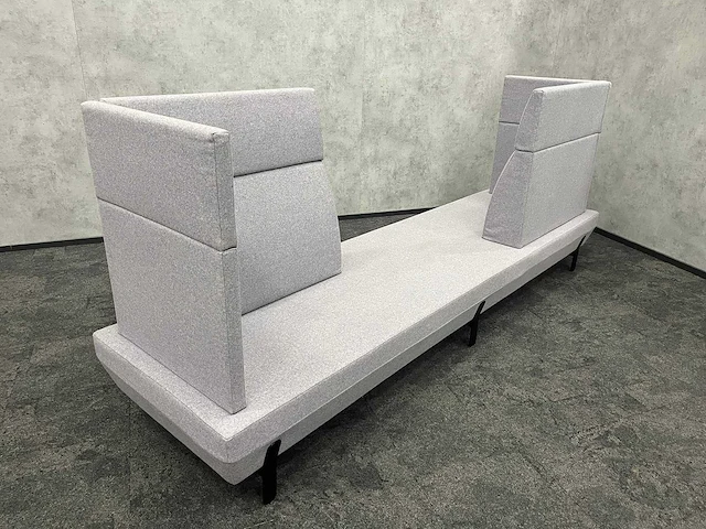 Viccarbe platform - design sofa - grijs - afbeelding 9 van  11
