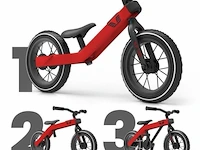 Vici 3 in 1 kinderfiets| kleur brandweer rood | maat uni - afbeelding 1 van  5