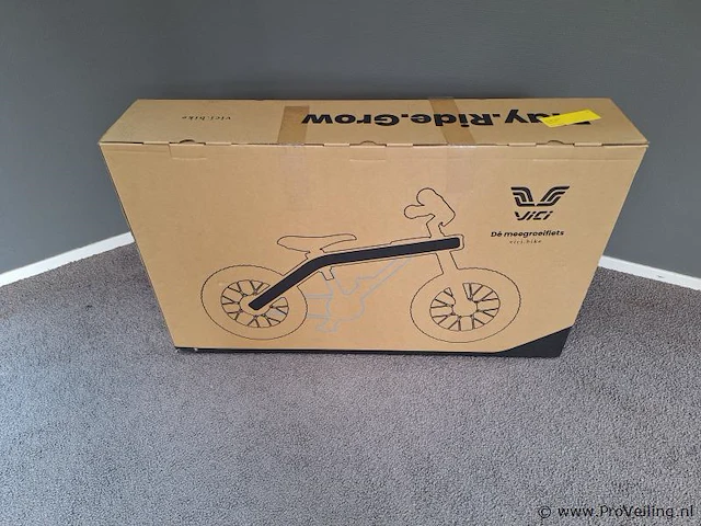 Vici 3 in 1 kinderfiets| kleur brandweer rood | maat uni - afbeelding 2 van  5