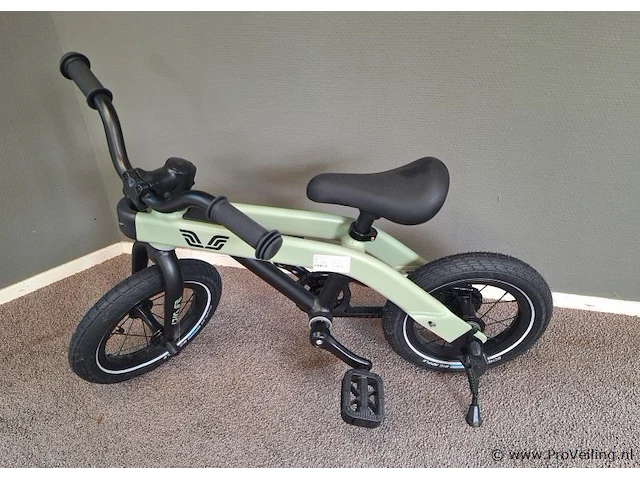 Vici 3 in 1 kinderfiets| kleur vintage groen | maat uni - afbeelding 10 van  13