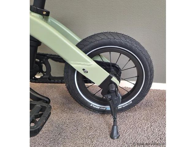 Vici 3 in 1 kinderfiets| kleur vintage groen | maat uni - afbeelding 12 van  13