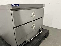Victor - hd75ru2 - rvs dubbele warmhoudlade - afbeelding 4 van  8