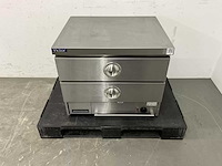 Victor - hd75ru2 - rvs dubbele warmhoudlade - afbeelding 2 van  8