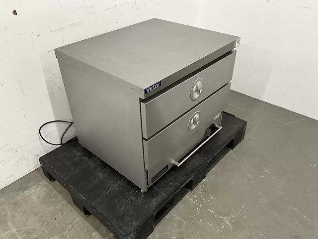 Victor - hd75ru2 - rvs dubbele warmhoudlade - afbeelding 3 van  8