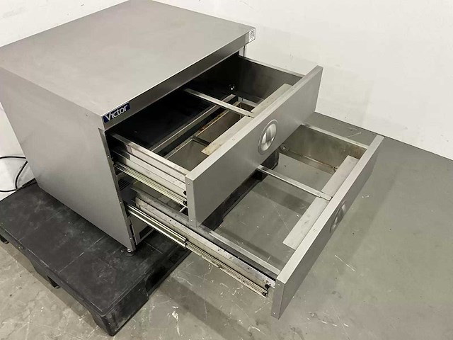 Victor - hd75ru2 - rvs dubbele warmhoudlade - afbeelding 6 van  8