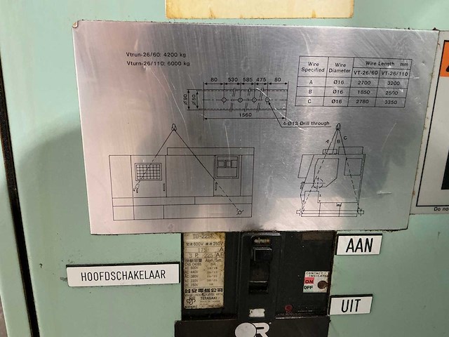 Victor - vturn-26 - horizontal lathe - afbeelding 8 van  19