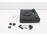 Victrola eastwood ii platenspeler zwarte afwerking draaitafel met luidsprekers bluetooth 5.1 en vinyl stream-technologie - afbeelding 4 van  4