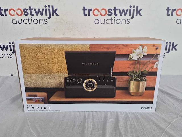 Victrola muziek center muziek center vinyl-radio - afbeelding 2 van  2