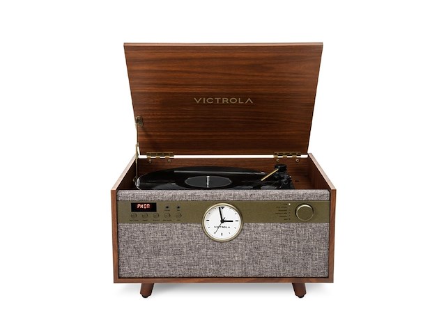 Victrola platenspeler vta830sbwlnint walnut - afbeelding 1 van  4