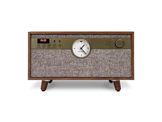 Victrola platenspeler vta830sbwlnint walnut - afbeelding 2 van  4