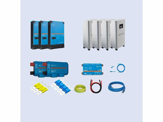 Victron ess 24kva 3 fase, 19.2kw omvorm vermogen, 60kwh accu capaciteit - afbeelding 1 van  10