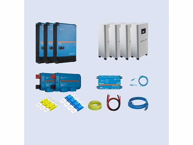 Victron ess 30kva 3 fase, 24kw omvorm vermogen, 60kwh accu capaciteit - afbeelding 1 van  10