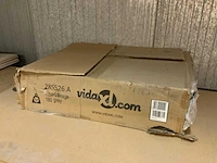 Vidaxl - 160 grey - bed - afbeelding 1 van  3