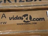 Vidaxl ladekast op wielen - kleur metaal grijs - afbeelding 3 van  5