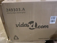 Vidaxl mas tv chair - kleur metal grey - afbeelding 1 van  3