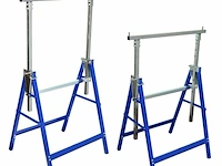 Vidaxl schragen, verstelbaar - kleur blauw - afbeelding 1 van  5