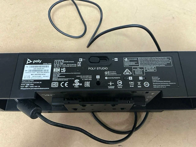 Video bar - polycom - 2201-85308-001 - afbeelding 5 van  5