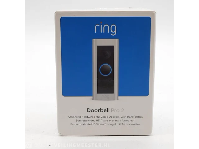 Video deurbel ring, doorbell pro 2 - afbeelding 1 van  6