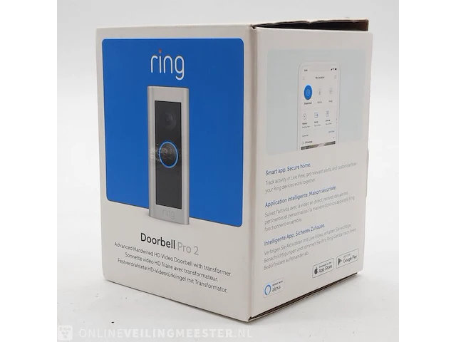 Video deurbel ring, doorbell pro 2 - afbeelding 2 van  6