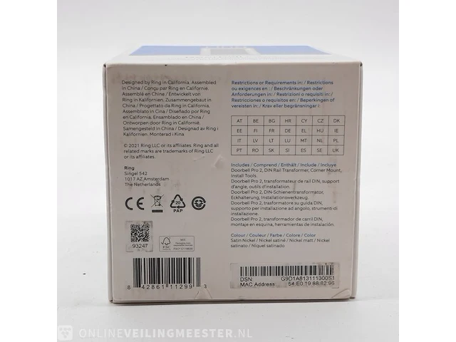 Video deurbel ring, doorbell pro 2 - afbeelding 6 van  6