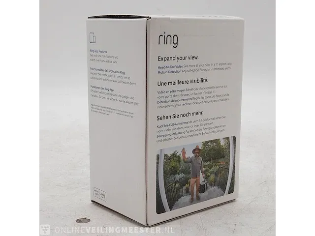 Videodeurbel ring, battery doorbell plus - afbeelding 3 van  4