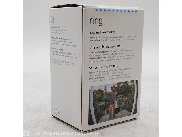 Videodeurbel ring, battery doorbell plus - afbeelding 3 van  4