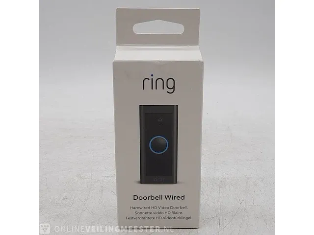 Videodeurbel ring, doorbell wired - afbeelding 1 van  5