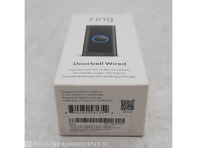 Videodeurbel ring, doorbell wired - afbeelding 5 van  5