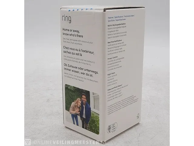 Videodeurbel ring, doorbell - afbeelding 4 van  5