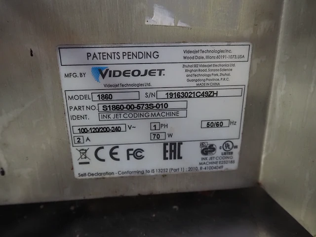 Videojet - afbeelding 2 van  10