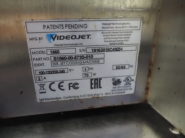 Videojet - afbeelding 9 van  9