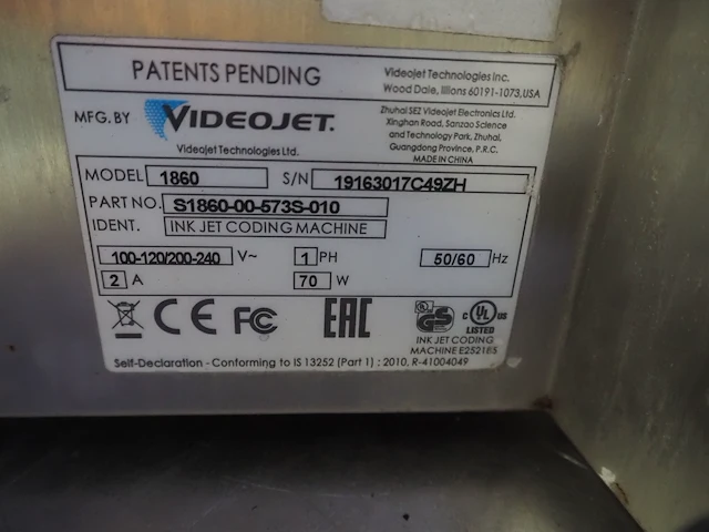 Videojet - afbeelding 9 van  9