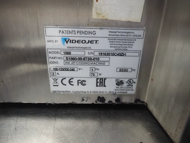 Videojet - afbeelding 9 van  9