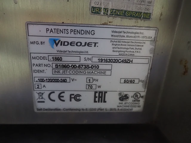 Videojet - afbeelding 9 van  9