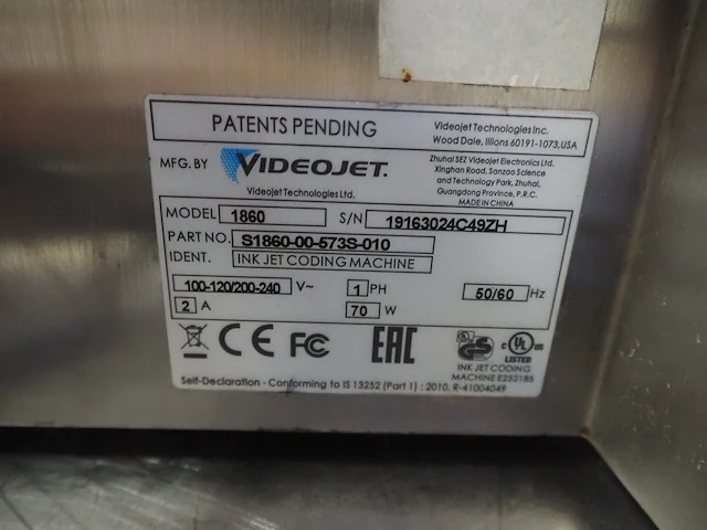 Videojet - afbeelding 9 van  9