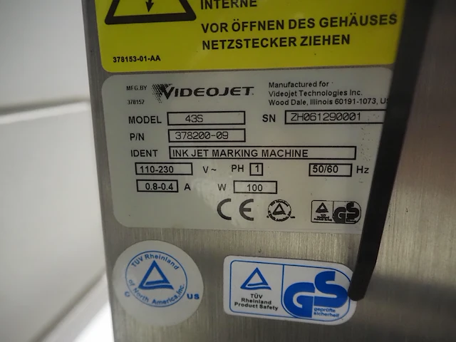 Videojet - afbeelding 9 van  9