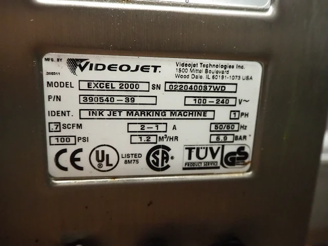 Videojet - afbeelding 27 van  65