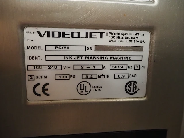 Videojet - afbeelding 36 van  65