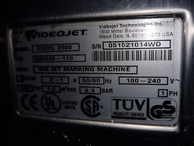 Videojet - afbeelding 2 van  12
