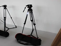 Videostatief manfrotto 504hd met draagtas.