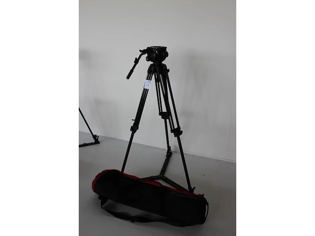 Videostatief manfrotto 504hd met draagtas. - afbeelding 2 van  3