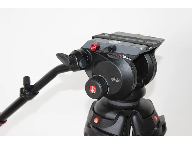 Videostatief manfrotto 504hd met draagtas. - afbeelding 3 van  3