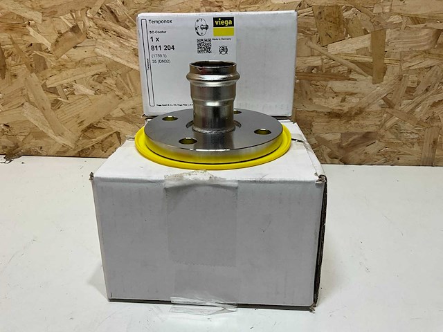 Viega 811204 flensovergang pers (3x) - afbeelding 2 van  5