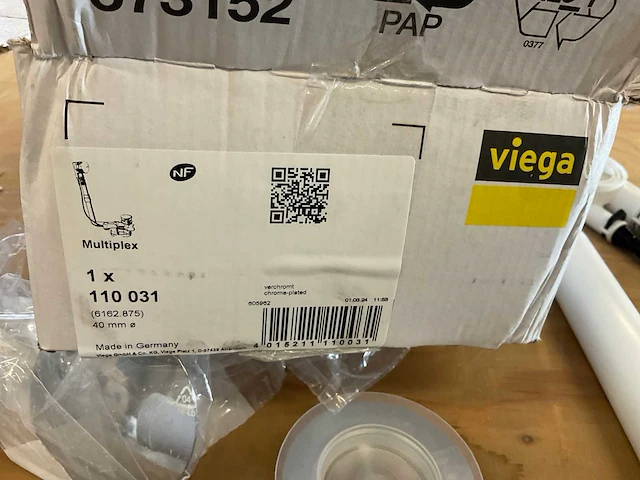 Viega badafvoerset (2x) - afbeelding 2 van  3