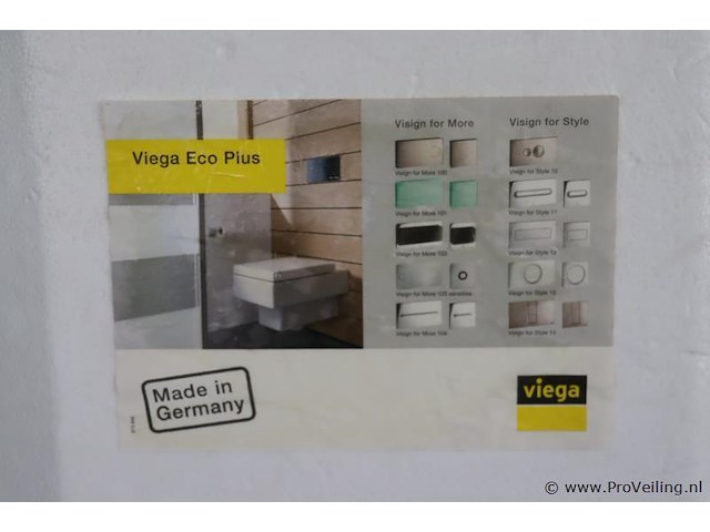 Viega eco plus wc-element | 49x12x111cm | nieuw - afbeelding 2 van  5