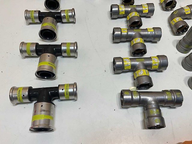 Viega en henco partij perskoppelingen (51x) - afbeelding 8 van  9