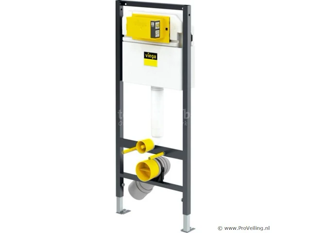 Viega inbouwreservoir - frontbediening met douche-wc aansluiting | model prevista dry | 1120x500mm | nieuw in doos - afbeelding 1 van  3