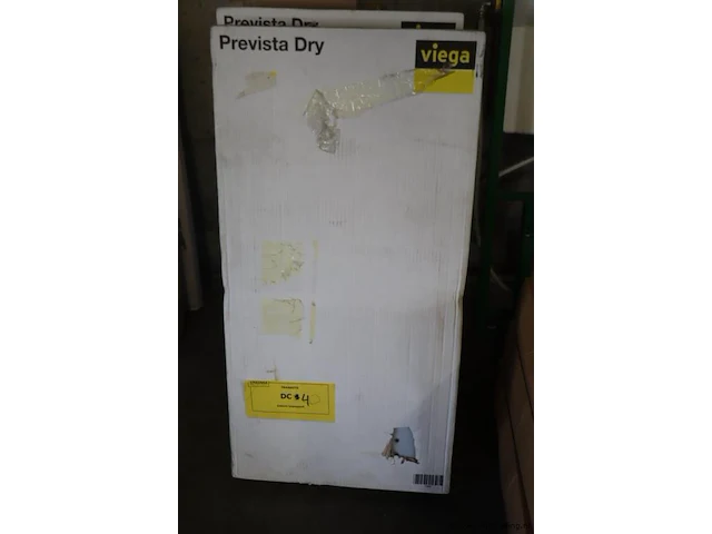 Viega inbouwreservoir - frontbediening met douche-wc aansluiting | model prevista dry | 820x500mm | nieuw in doos - afbeelding 2 van  3