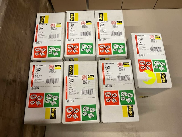 Viega prestabo xl 598 211 flensovergangstuk (7x) - afbeelding 2 van  3