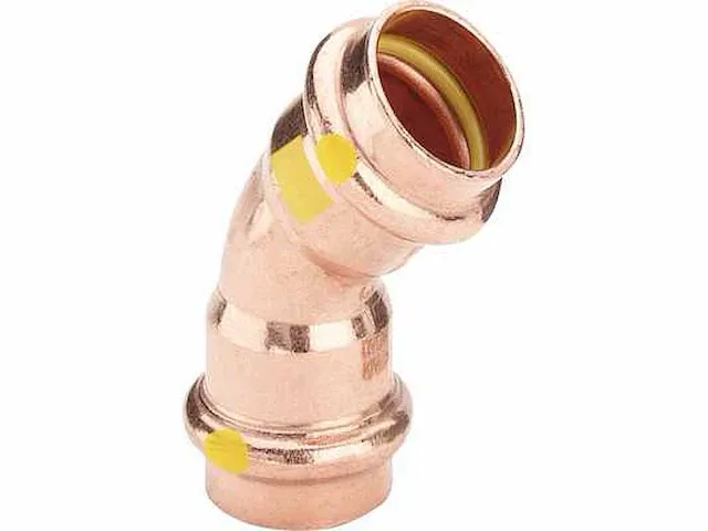 Viega profipress g sc-contur 345 631 verpakking á 5 stuks koperen persfittingen (5x) - afbeelding 1 van  1